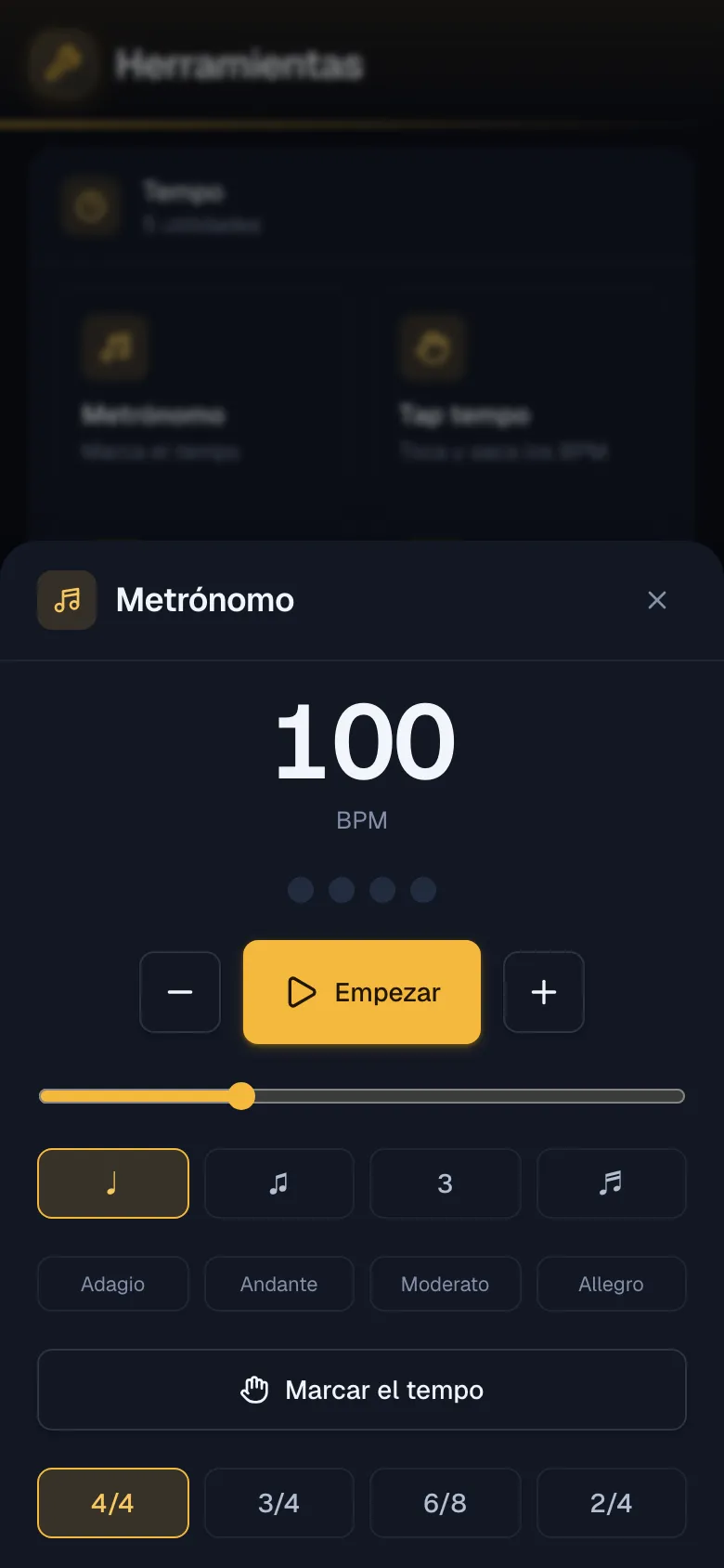 El metrónomo
